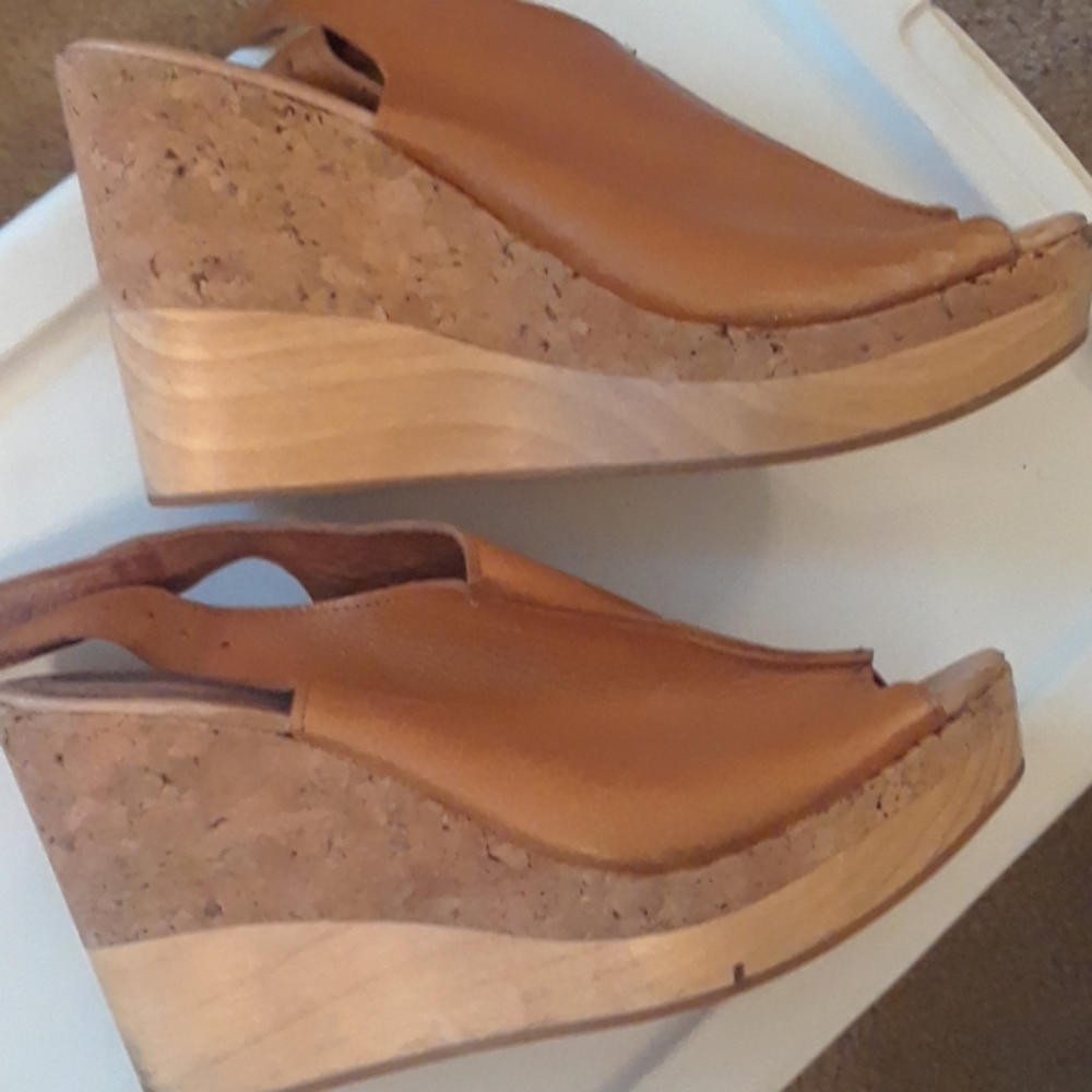 Laocconte wedge shoes size 8 - Picture 4 of 7